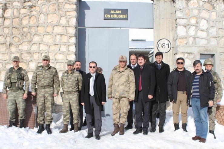 Kaymakam Güven’den Üs Bölgesine Ziyaret