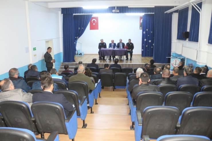 İnönü’de Güvenlik Toplantısı