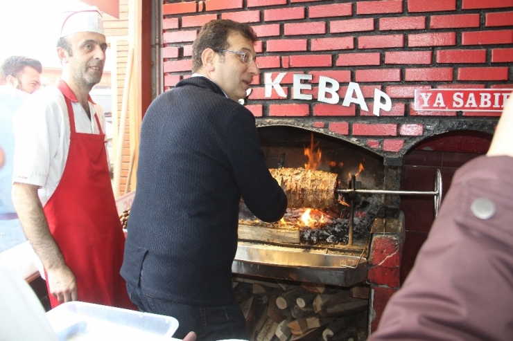 İmamoğlu Erzurum’da Çağ Kebabı Kesti