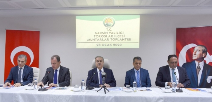 Vali Su’dan Muhtarlara: “Vatandaşın Her Problemini Bizlere Bildirmeye Devam Edin”