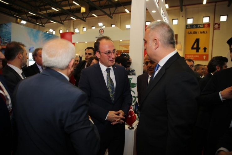 Başkan Örki 24. Doğu Akdeniz Uluslararası Turizm Ve Seyahat Fuarını Ziyaret Etti.