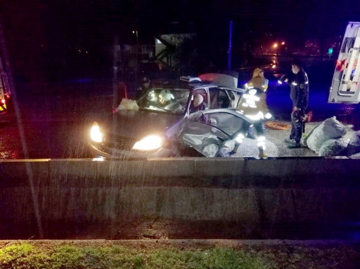 Seydikemer’de Trafik Kazası; 1 Ölü, 4 Yaralı