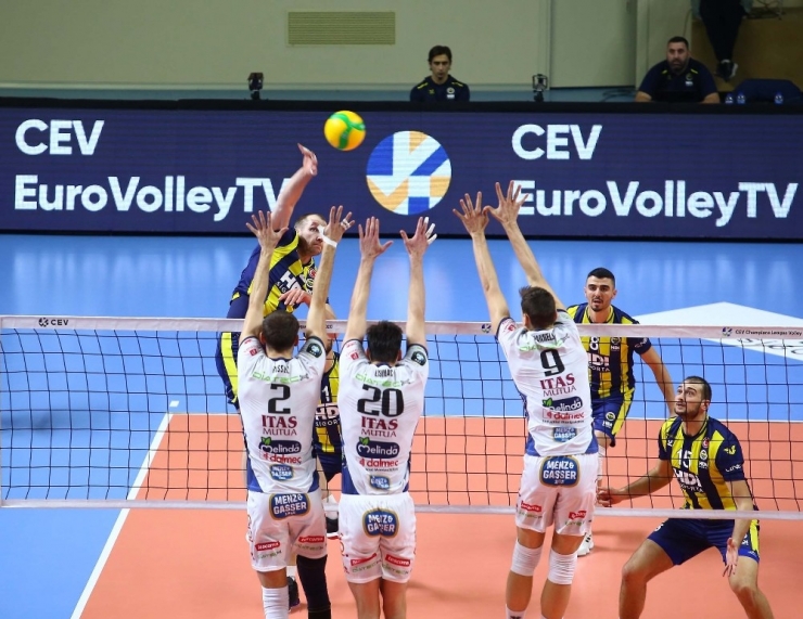2020 Cev Erkekler Şampiyonlar Ligi: Fenerbahçe Hdı Sigorta: 1 - Trentino Itas: 3