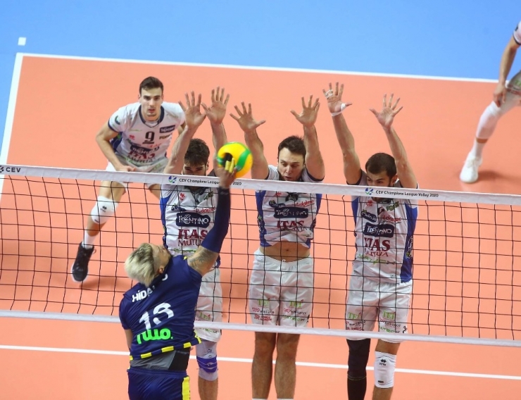 2020 Cev Erkekler Şampiyonlar Ligi: Fenerbahçe Hdı Sigorta: 1 - Trentino Itas: 3