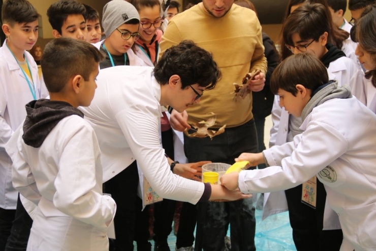 Üstün Yetenekli Öğrenciler Stem Etkinliği Yaptı