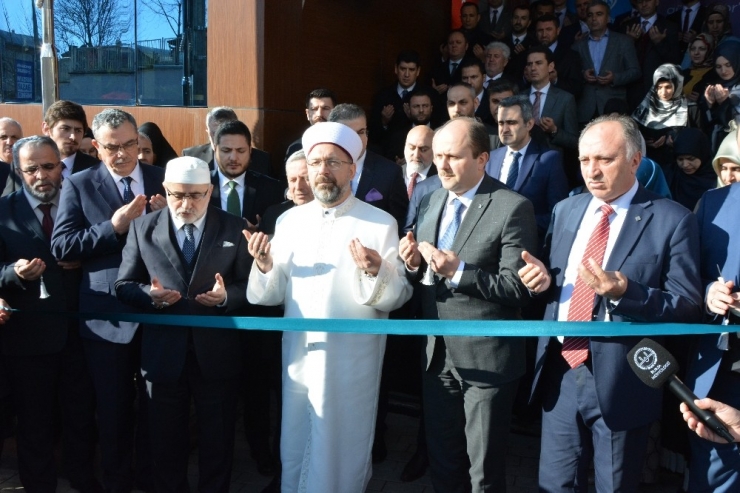 Diyanet İşleri Başkanı Erbaş Bursa’da Yurt Açtı