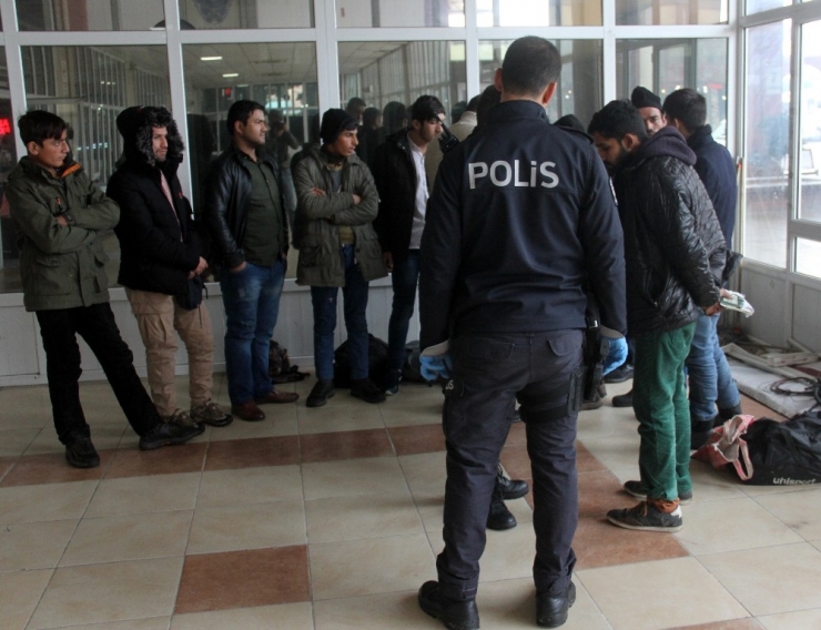 Adana’da 12 Kaçak Göçmen Yakalandı
