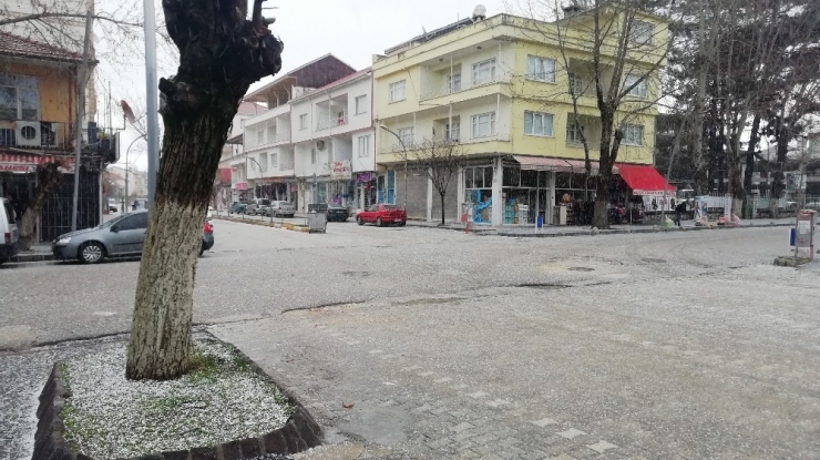 Dolu, Sokakları Beyaza Bürüdü