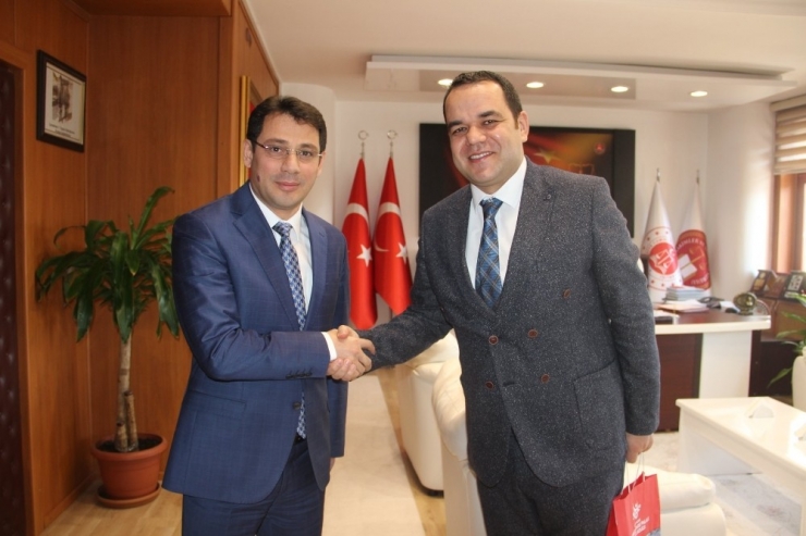 Artuk’tan Başsavcı Çelenk’e Ziyaret