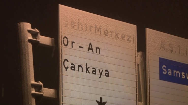 Ankara’da Kar Yağışı