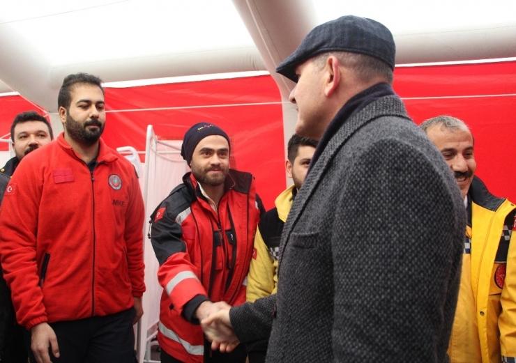 Bakan Soylu:" Hasarsız Ve Az Hasarsızlara Telefon Açarak Evlerinize Girebilirsiniz Diyeceğiz"