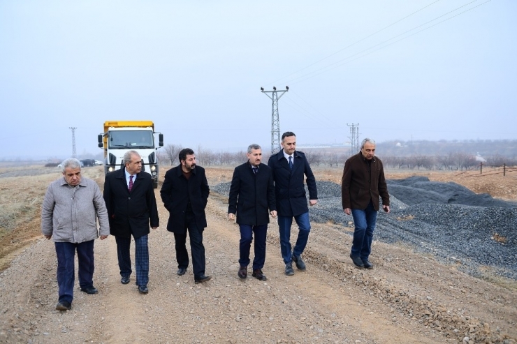 Başkan Çınar, Yol Çalışmalarını İnceledi