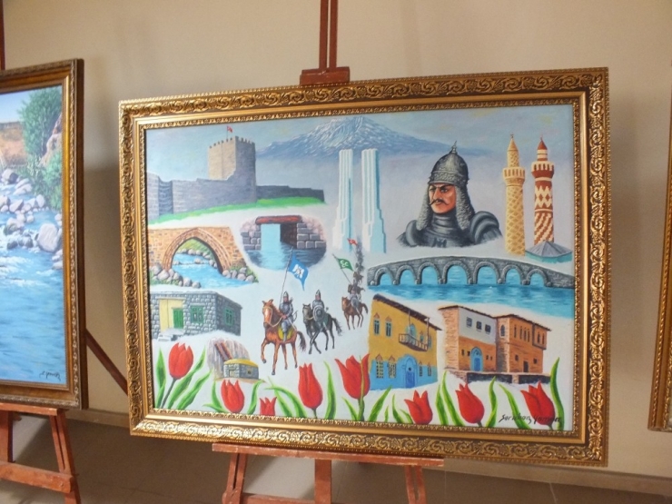 Ressam Yaman’ın Eserleri Malazgirt’te Yaşatılacak