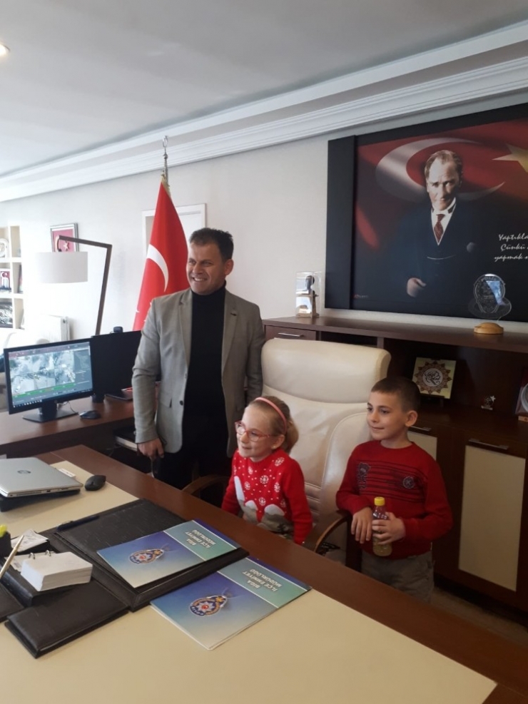 Minik Eslem, Emniyet Müdürü Şafak Özkan’a Verdiği Sözü Tuttu