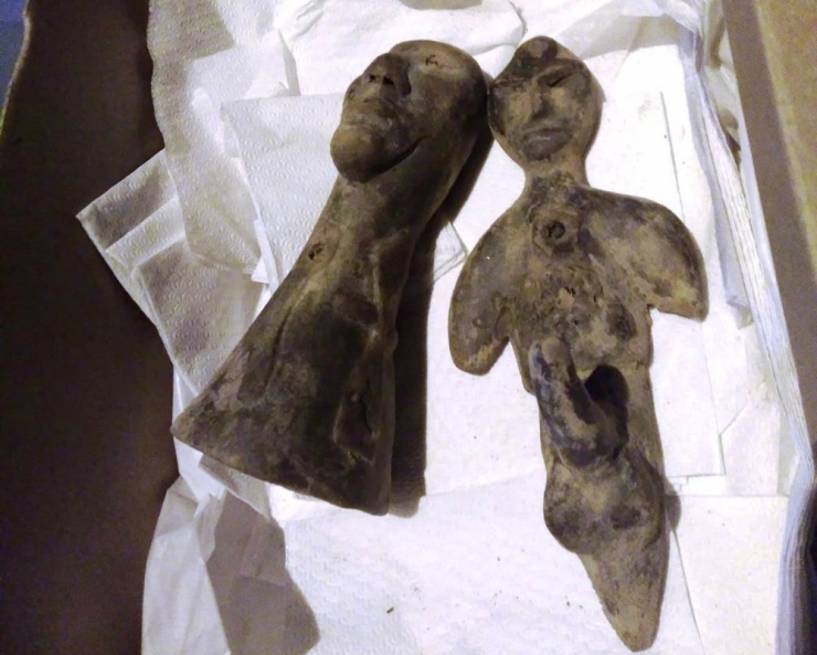 Hisarcık’ta Tarihi Eser Operasyonu