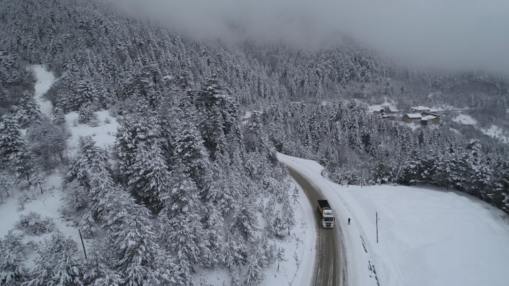 Karabük’e Yağan Kara En Çok Bartınlılar Sevindi