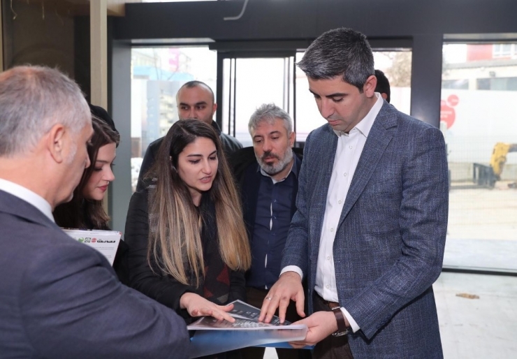 Başkan Gökhan Yüksel, Devam Eden Projeleri Yerinde İnceledi