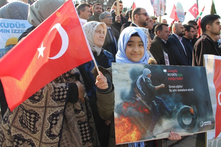 Manisa’daki Stk’lardan Kudüs’e Destek, Yunan Vekile Uyarı