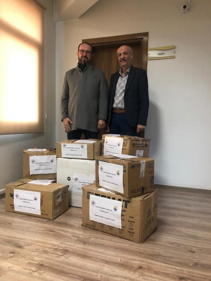 Demirci Ticaret Odasından Elazığ Ve Malatya’ya Destek