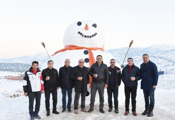 Toroslar’da ’Kar Festivali’ Heyecanı