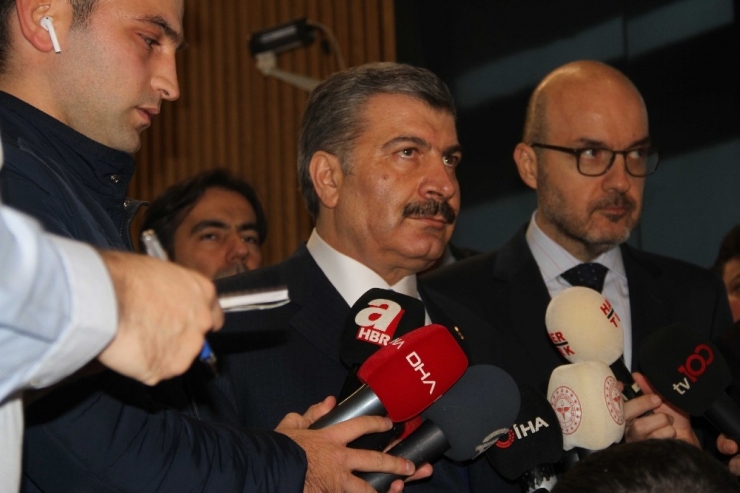 Sağlık Bakanı Koca’dan Korona Virüsle İlgili İstanbul Havalimanı’nda Açıklama