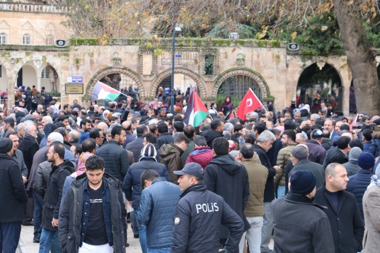 Şanlıurfa Kudüs İçin Tek Yürek Oldu