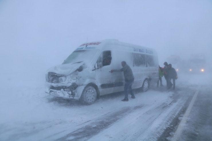 Tipi Sürücülere Zor Anlar Yaşattı