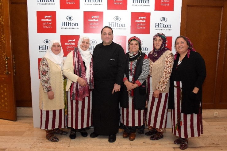 Yerel Mutfak Global Lezzet Projesi Arsin Ligene Köyü Kadınlarını Ağırladı