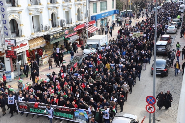 Afyonkarahisar’da Stk’lardan Abd’nin Kudüs Kararına Tepki