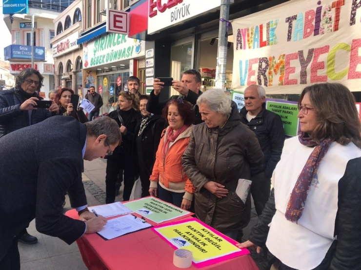 Başkan Ergin’de Destek Verdi