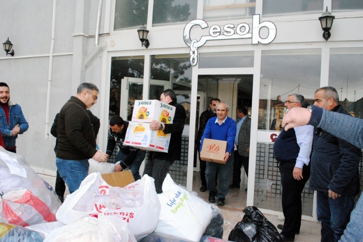 Çorumlu Esnaf Depremzedeler İçin Seferber Oldu