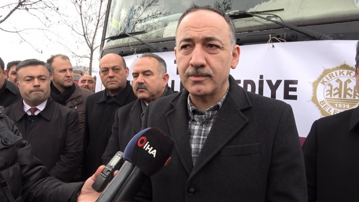 Kırıkkale’den Elazığ’a Gıda Yardımı