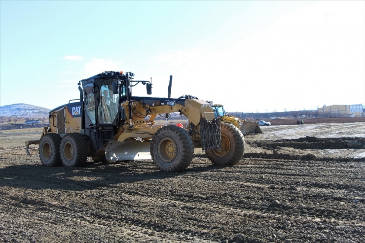 Elazığ’da Konteyner Kent Çalışmaları Sürüyor