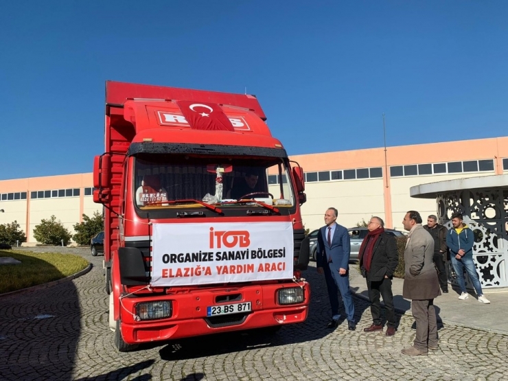 İtob’dan Elazığ’a Yardım Tırı
