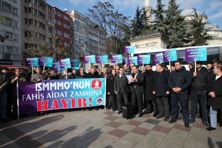 İsmmmo’ya Maktu Üye Aidat Protestosu