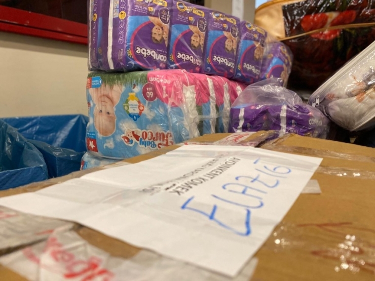 Ko-mek Vefası Elazığ’a Sıcak Sevgisini Gönderdi