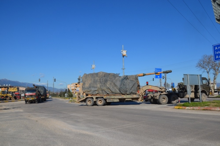 Sınır Birliklerine Obüs Sevkiyatı Hareketliliği