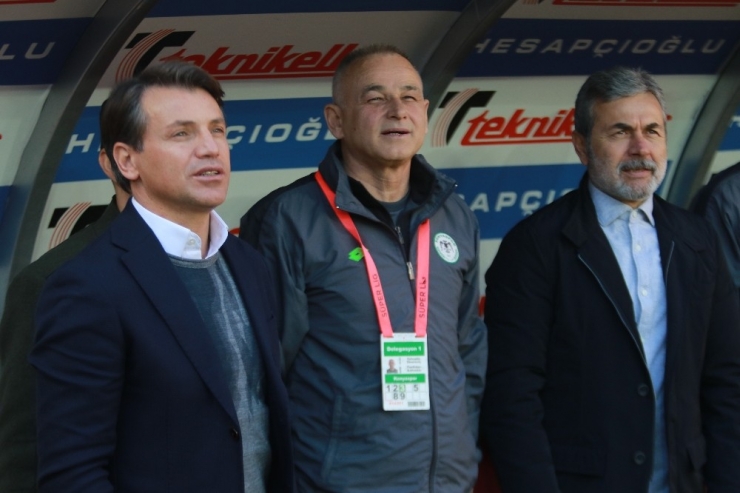 Süper Lig: Antalyaspor: 0 - Konyaspor: 0 (İlk Yarı)