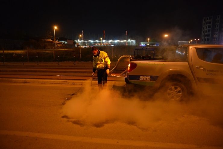 Tepebaşı’nda İlaçlama Çalışmaları Sürüyor