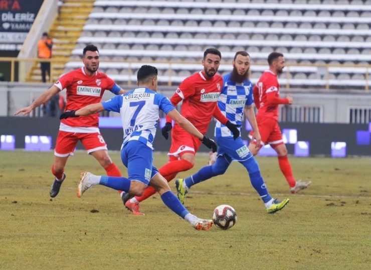 Tff 1. Lig: Boluspor: 1 - Büyükşehir Belediye Erzurumspor: 1