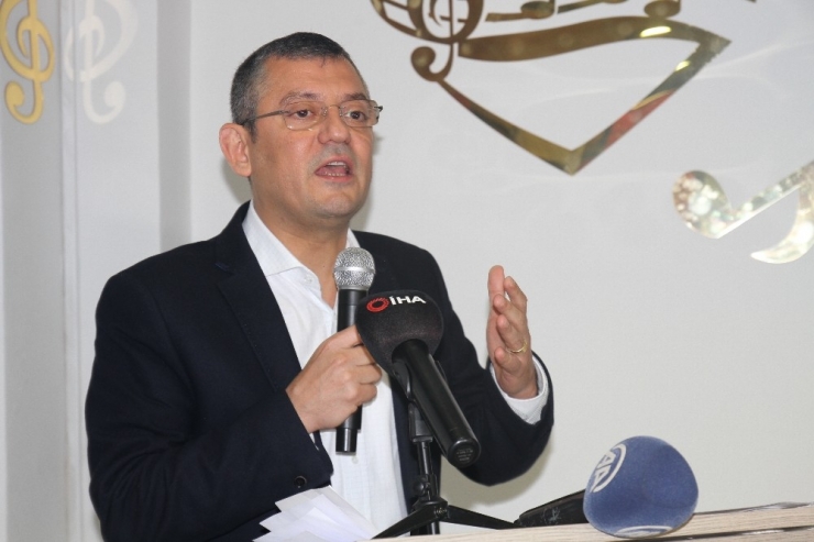 Chp Grup Başkanvekili Özel: "Seçimler Erkene Alınırsa Dünden Razıyız"