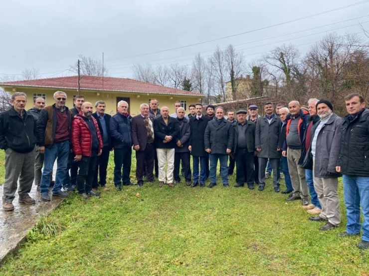 Kaymakam Açıkgöz İle Demir, Çamaltı Köyünü Ziyaret Etti