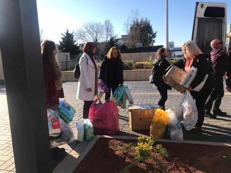 Minik Yürekler Kampanyasının 2. Projesi "Sevgi Dolabı" Hayata Geçti