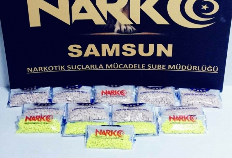 İstanbul’dan Getirdikleri 7 Bin 280 Adet Uyuşturucu Hapla Yakalandılar