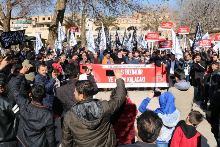 Şanlıurfa’da Eller Kudüs İçin Semaya Açıldı