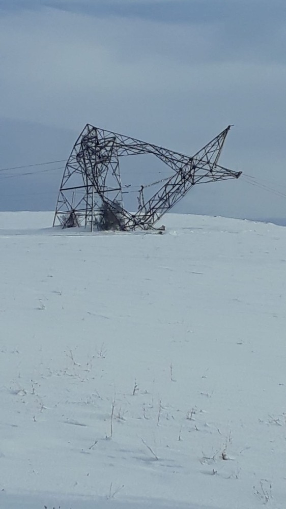 Gürün’de Tipi Hayatı Felç Etti