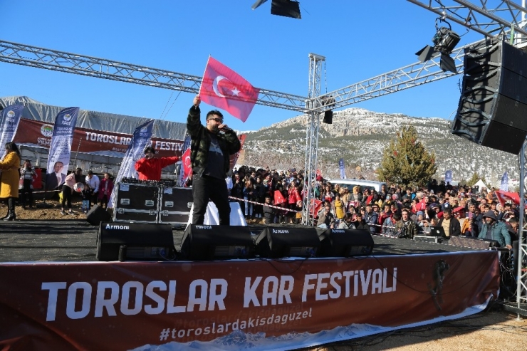 Toroslar Kar Festivali’nde Eypio Rüzgarı Esti