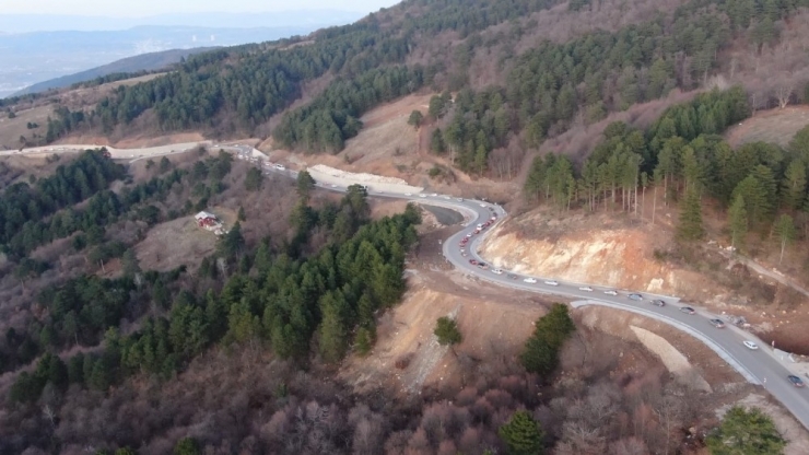 Uludağ’da Tatilcilerin Dönüş Çilesi