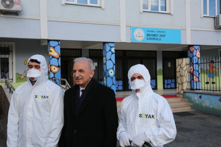 İstanbul’da Okullarda Virüslere Karşı Nano Savaş