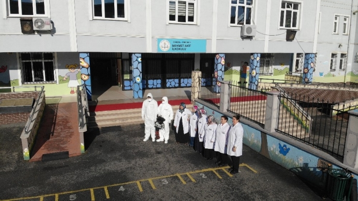 İstanbul’da Okullarda Virüslere Karşı Nano Savaş